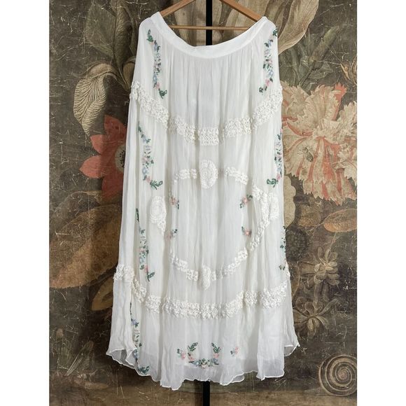 New BHLDN Amaryllis Maxi Skirt US sz 8 - Picture 4 of 7